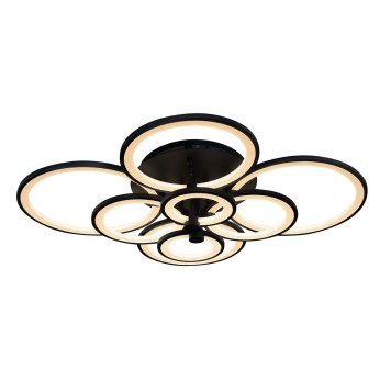 Светильник потолочный iLedex Ring A001/8 BK-1