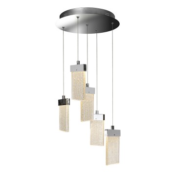 Люстра iLedex Pixel C4430-5R CR-1