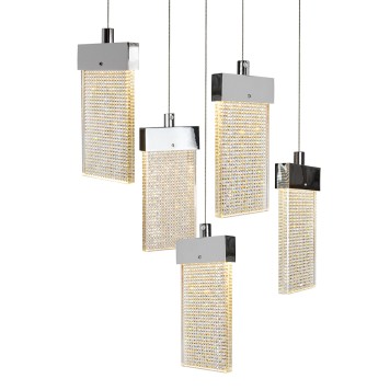 Люстра iLedex Pixel C4430-5R CR-2