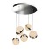 Люстра iLedex Crystal Ball C4474-5R CR