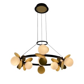 Люстра iLedex Savage C4641-9 MBK+SGD Люстра iLedex Savage C4641-9 MBK+SGD