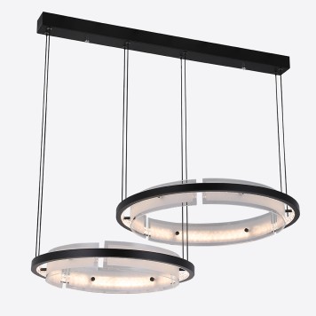 Люстра iLedex Meridian C4716-78 MBK