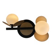 Бра iLedex Savage W4641-2 MBK+SGD Бра iLedex Savage W4641-2 MBK+SGD