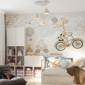 Люстра iLedex Moon WL 8858-3B WH-4