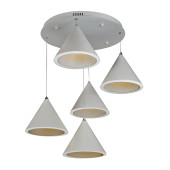 Люстра iLedex Moon WL8858-5 WH Люстра iLedex Moon WL8858-5 WH