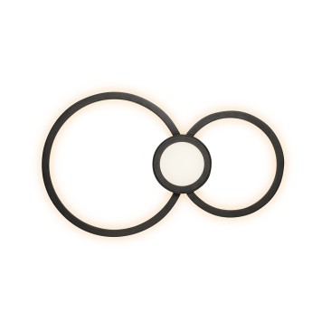 Светильник настенно-потолочный iLedex Galaxy X046124 24W 3000K BK-2