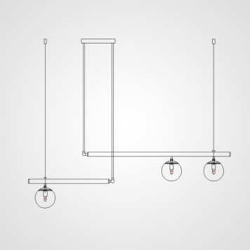 Люстра ImperiumLoft Barra01 140557-26-6