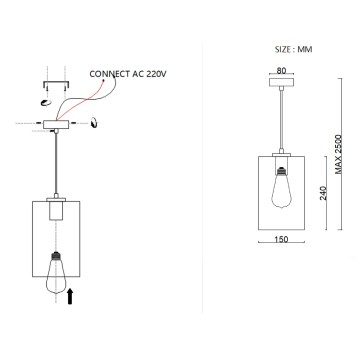 Люстра ImperiumLoft Cl-Rib01 140614-26-20
