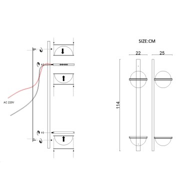 Бра ImperiumLoft 22.93726 168496-22-1