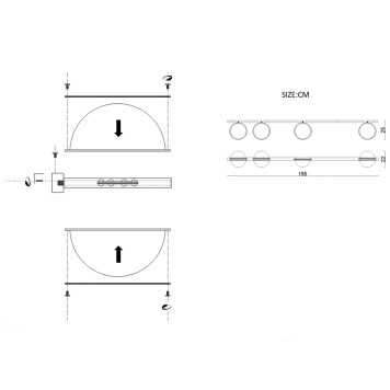 Бра ImperiumLoft 22.93726 168498-22-1