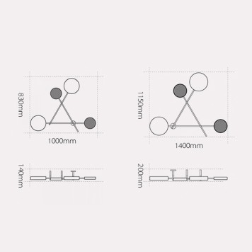 Бра ImperiumLoft Dots-201 178309-26-2