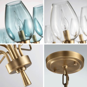 Люстра ImperiumLoft VIOLA01 179883-26-3