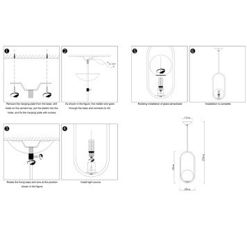 Люстра ImperiumLoft HOOP-B01 179965-22-4