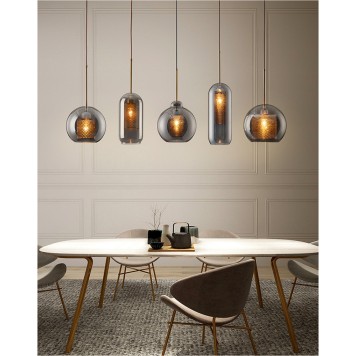 Люстра ImperiumLoft Catch-Smoky01 186738-23-2