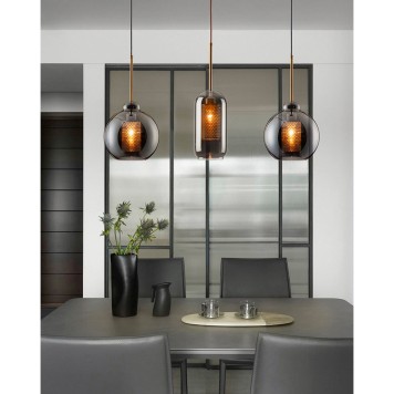 Люстра ImperiumLoft Catch-Smoky01 186739-23-3