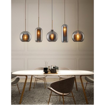 Люстра ImperiumLoft Catch-Smoky01 186739-23-4