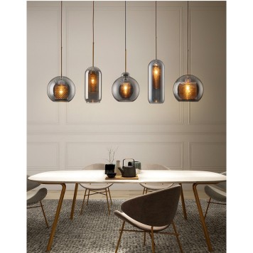 Люстра ImperiumLoft Catch-Smoky01 186741-23-2