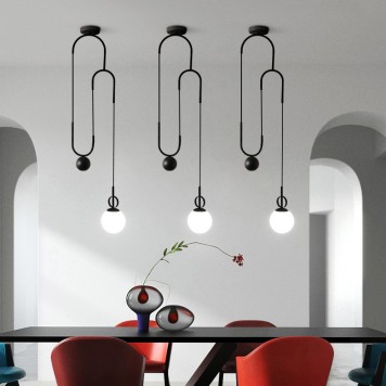 Люстра ImperiumLoft newton-black01 187975-23-1