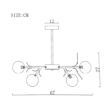 Люстра ImperiumLoft MATISSE01 189765-26-16