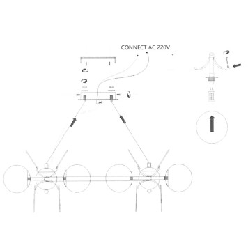Люстра ImperiumLoft MATISSE-R01 191865-26-13