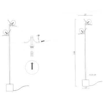 Торшер ImperiumLoft MATISSE-FL01 191869-26-9