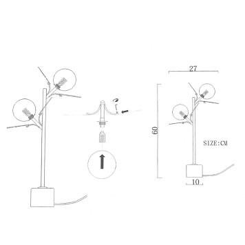 Лампа настольная ImperiumLoft matisse-tab01 191873-26-13