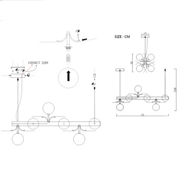 Люстра ImperiumLoft MATISSE-L-SELF01 191882-26-11