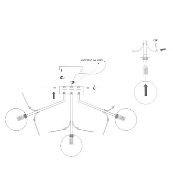 Светильник потолочный ImperiumLoft MATISSE-C-SELF01 191888-26-24