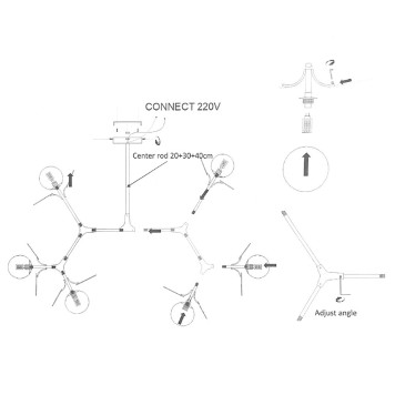 Светильник потолочный ImperiumLoft MATISSE-M01 191897-26-13