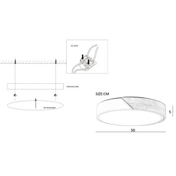 Светильник потолочный ImperiumLoft Clip01 193050-26-3
