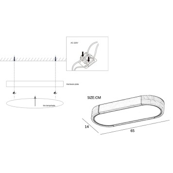 Светильник потолочный ImperiumLoft INN01 193591-26-7