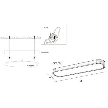 Светильник потолочный ImperiumLoft INN01 193594-26-5