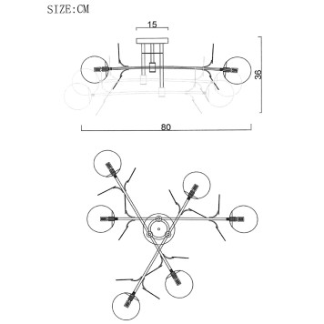 Светильник потолочный ImperiumLoft matisse-b 194949-23-12