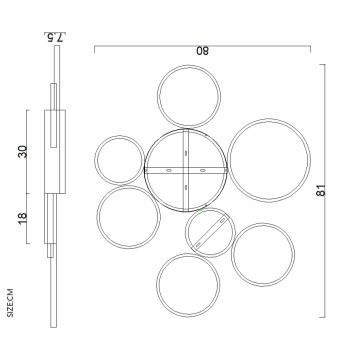 Светильник потолочный ImperiumLoft TWINE01 204609-26-4