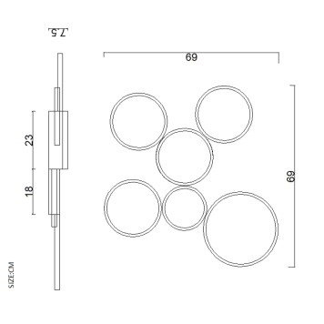 Светильник потолочный ImperiumLoft TWINE01 204613-26-1