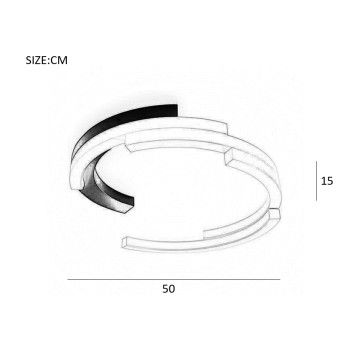 Светильник потолочный ImperiumLoft VIMA01 208324-26-14
