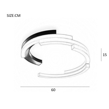 Светильник потолочный ImperiumLoft VIMA01 208631-26-14