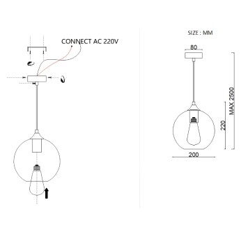 Люстра ImperiumLoft Cl-Rib01 219459-26-13