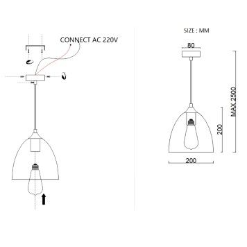 Люстра ImperiumLoft Cl-Rib01 219461-26-12