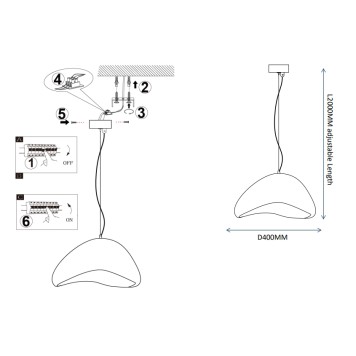Люстра ImperiumLoft Cemencloud01 219847-23-10