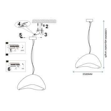 Люстра ImperiumLoft Cemencloud01 219849-23-22