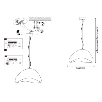 Люстра ImperiumLoft Cemencloud01 219853-23-25
