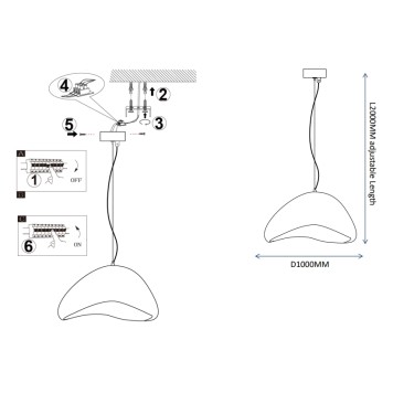 Люстра ImperiumLoft Cemencloud01 219855-23-5
