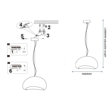 Люстра ImperiumLoft Cemencloud01 219862-23-26