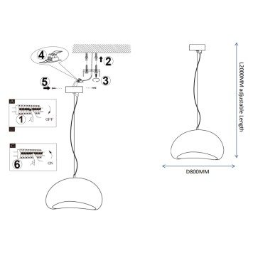 Люстра ImperiumLoft Cemencloud01 219865-23-17