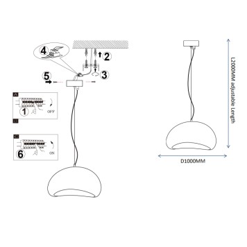 Люстра ImperiumLoft Cemencloud01 219866-23-18