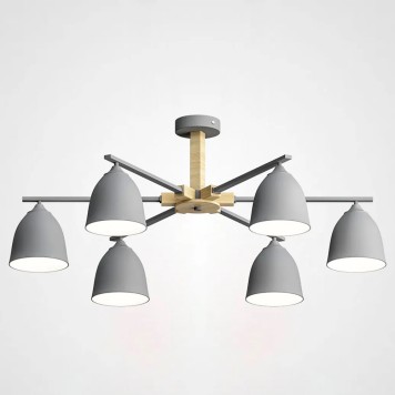 Светильник потолочный ImperiumLoft NOA 6 Gray NOA01