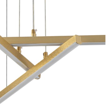 Люстра Indigo Paralleli 14017/3P Gold V000085L-3