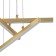 Люстра Indigo Paralleli 14017/3P Gold V000085L