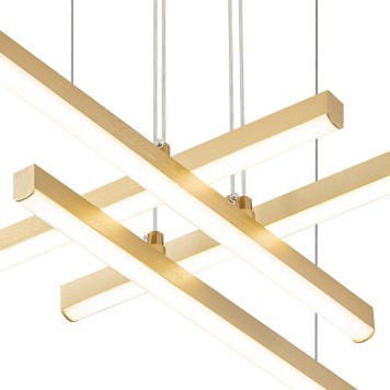 Люстра Indigo Paralleli 14017/4P Gold V000086L-2